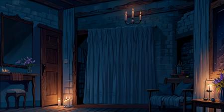 01315-3701883964-night, night time, dark, indoors, no humans, window, scenery, candle, candlestand, book, painting (object), night, curtains, cha.png